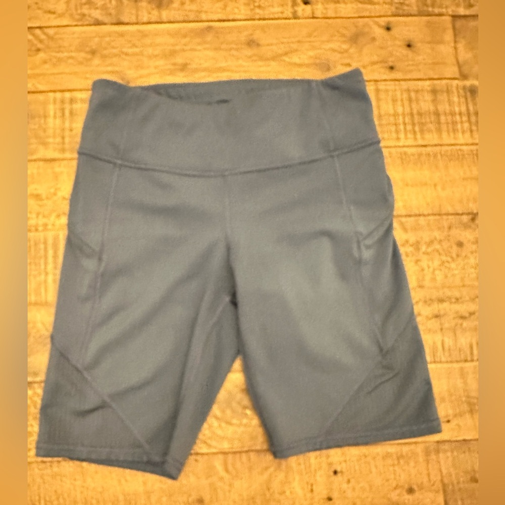Athleta Navy Blue Contender 9” Running Shorts - Size Small - Picture 1 of 6